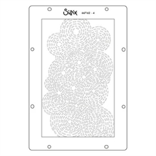 Sizzix Stencils Set by 49 & Market / Vicki Boutin - Stitched Florals (A5)